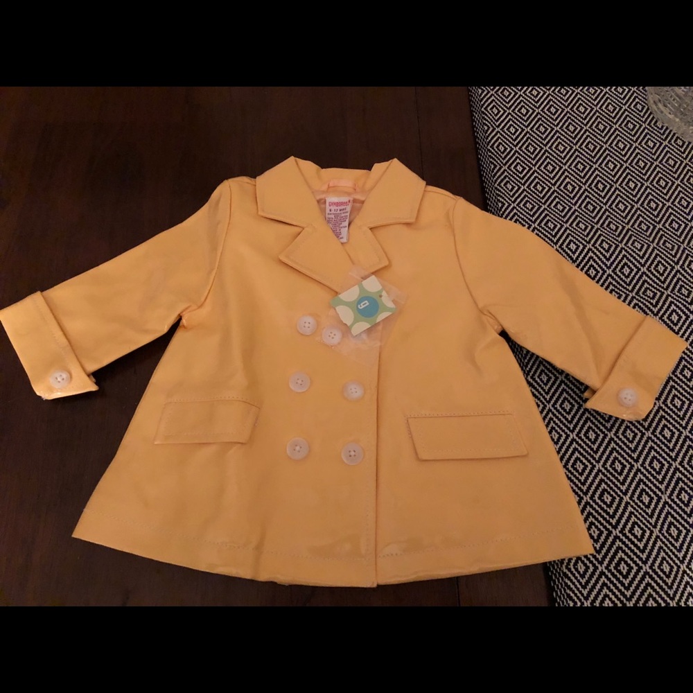 Yellow Raincoat 6-12 months